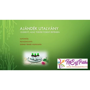 Ajándék utalvány 10 000 Ft