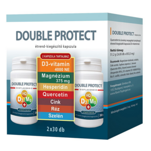 Double Protect étrend kiegészítő kapszula - 2*30db